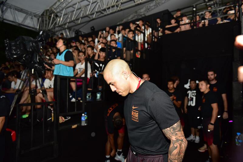 James Scott at Nike RISE Academy